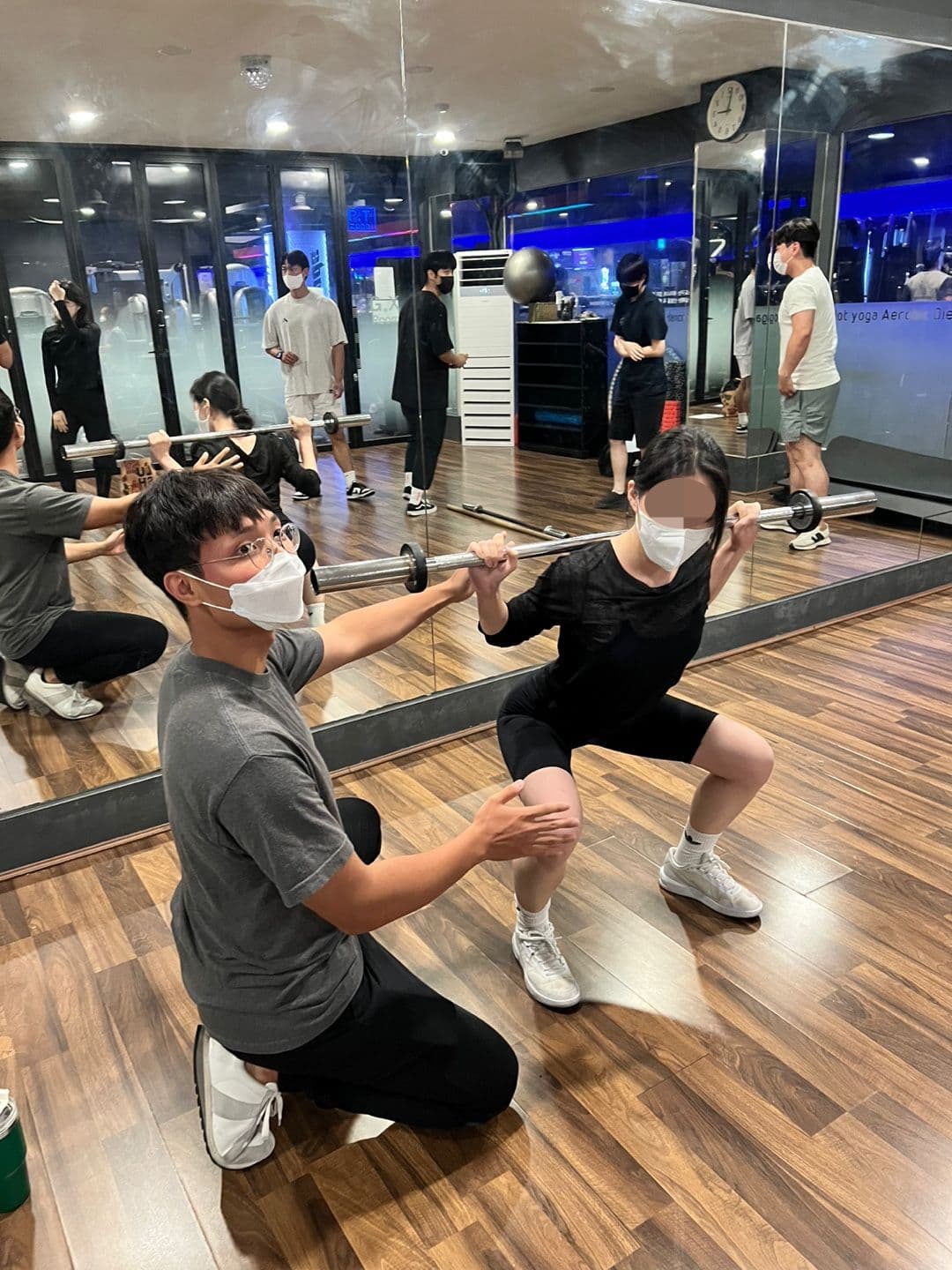 회원 체형교정 수업